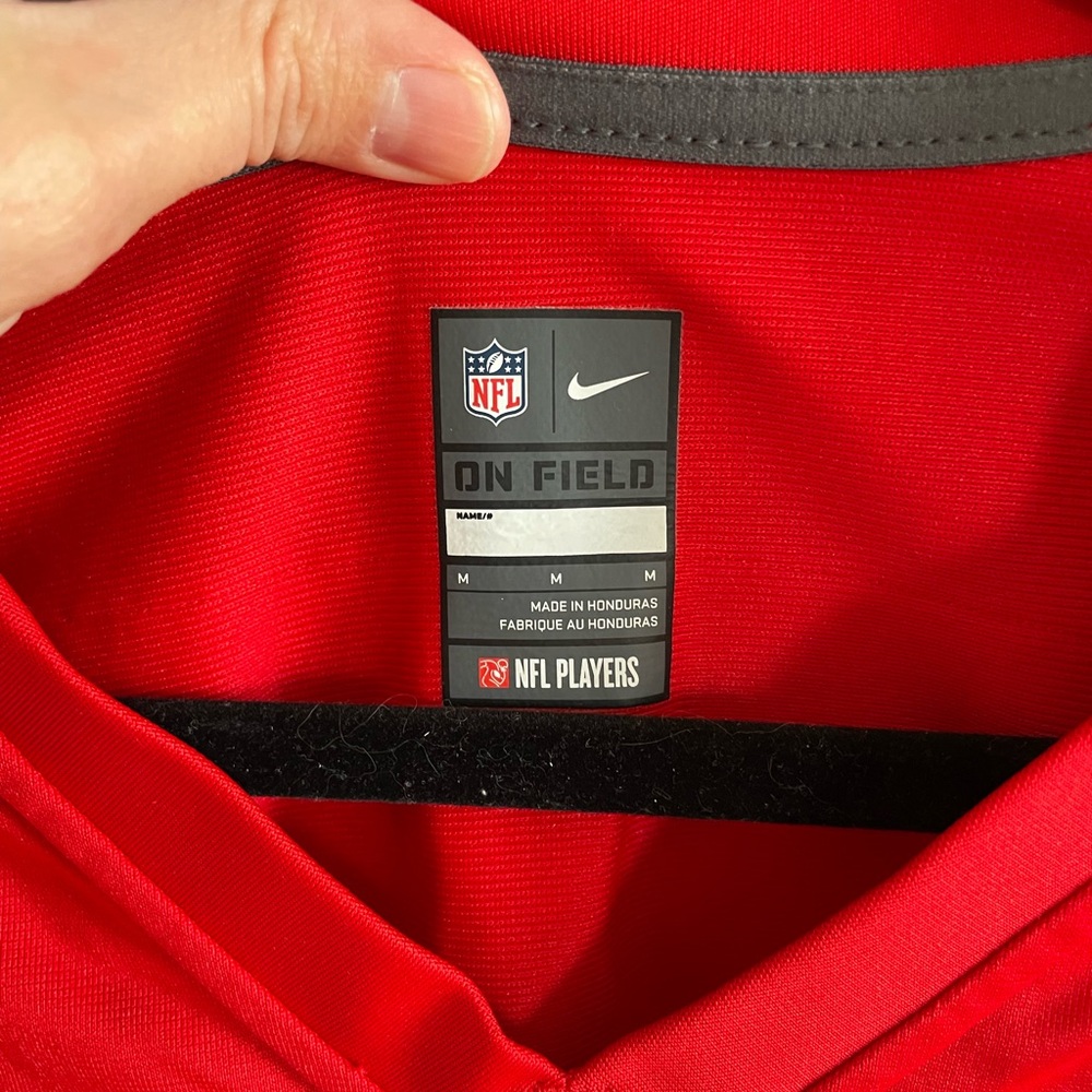 NFL Red On-Field Chiefs Jersey - Picture 3 of 3